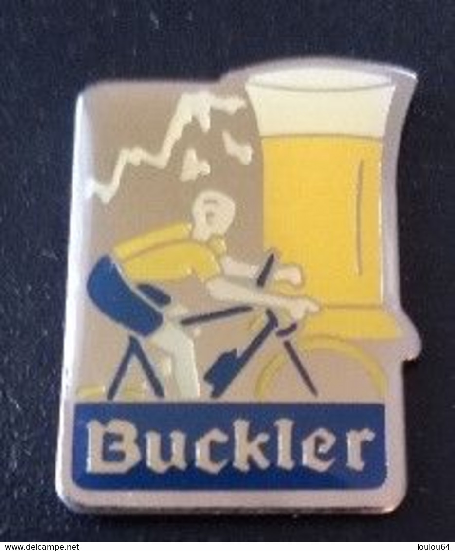 Pin's - BIERE - BUCKLER - Cyclisme - - Bière