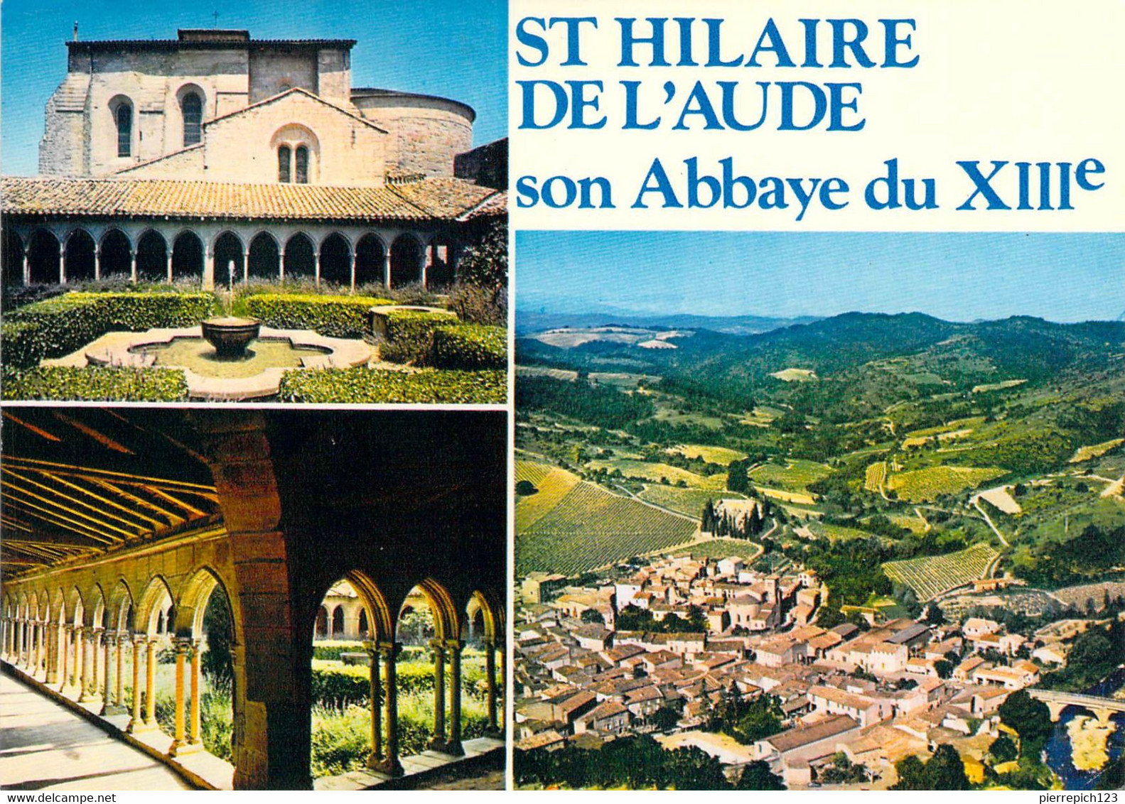 11 - Saint Hilaire - Son Abbaye Du XIIIe Siècle - Multivues - Saint Hilaire