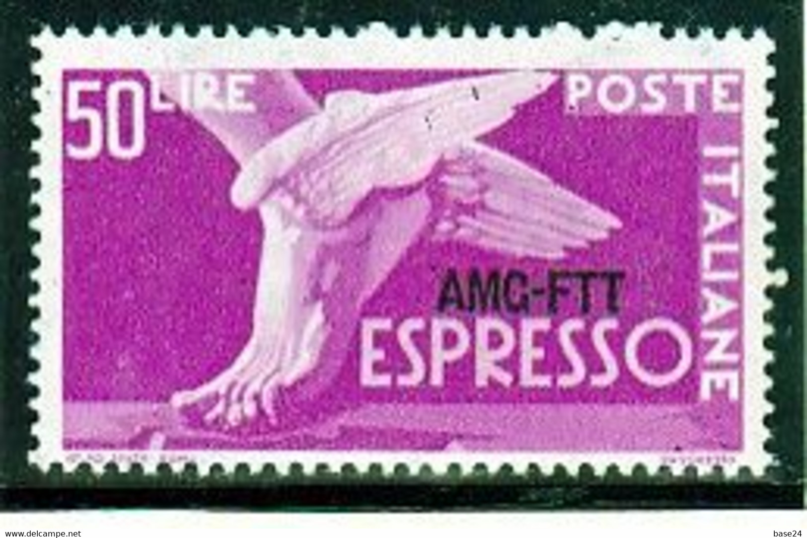 1952 Italia Italy Trieste A  ESPRESSO DEMOCRATICA 50 Lire Serie MNH** EXPRESS - Express Mail