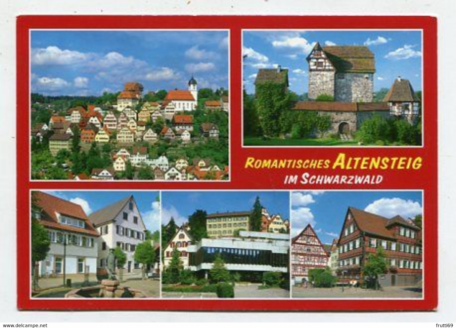 AK 029354 GERMANY - Altensteig Im Schwarzwald - Altensteig