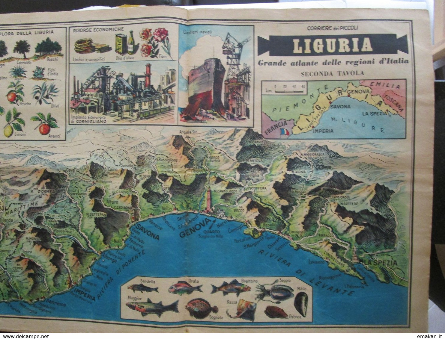 # CORRIERE DEI PICCOLI N 23 - 1953 - LIGURIA - DISCRETO - Corriere Dei Piccoli