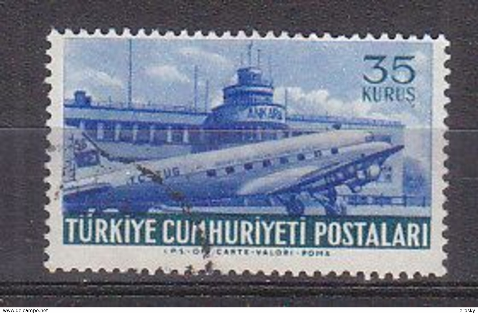 PGL AP082 - TURQUIE TURKEY AERIENNE Yv N°30 - Poste Aérienne