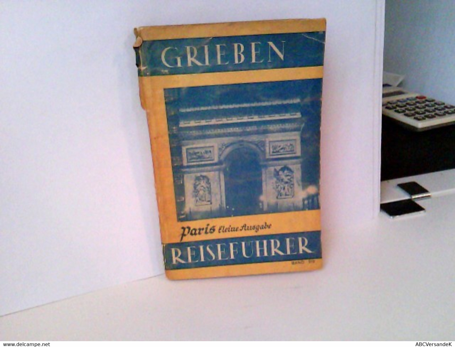 Grieben Reiseführer. Paris Kleine Ausgabe 1938 - Sonstige & Ohne Zuordnung