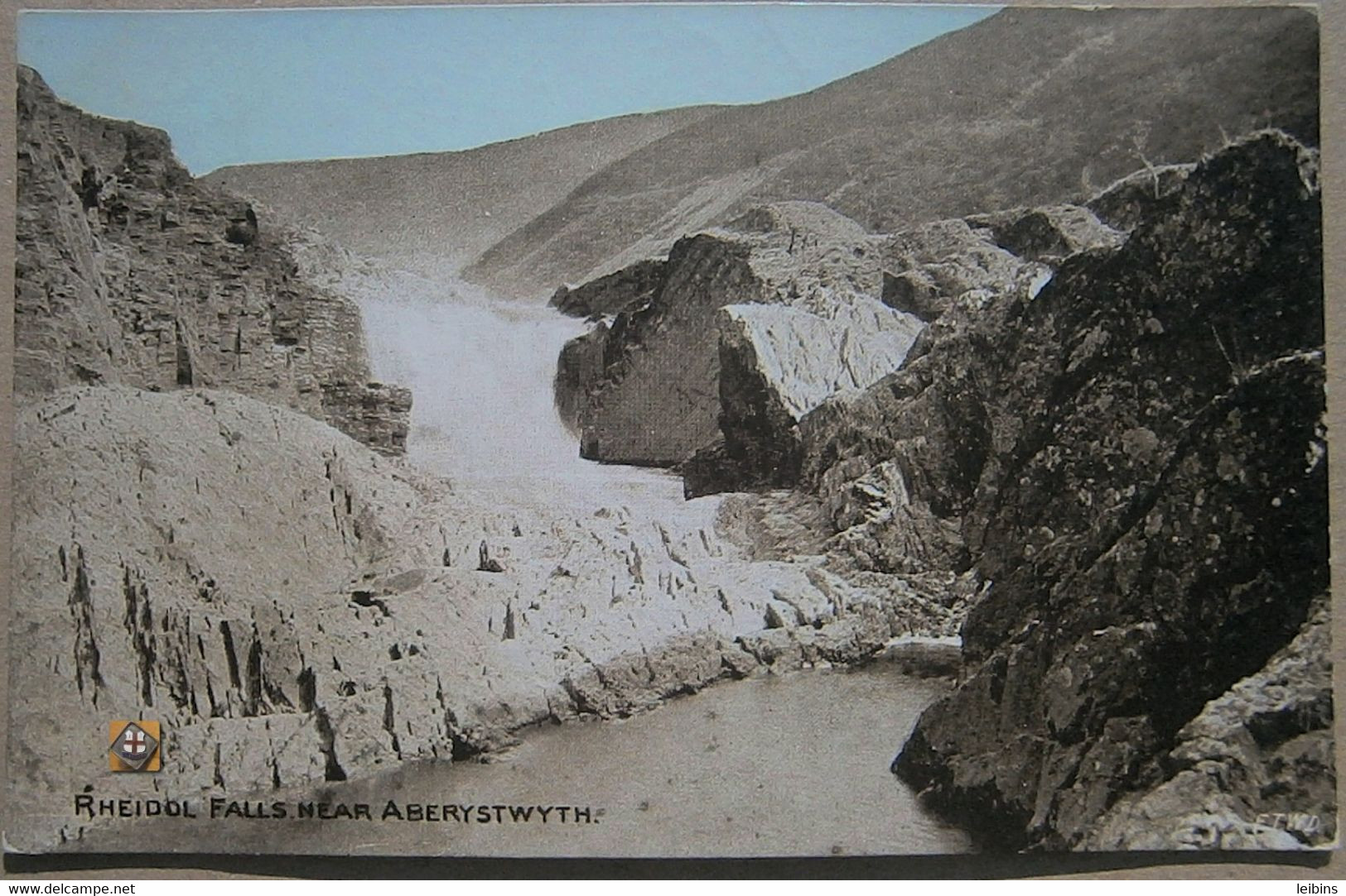 Wales - Rheidol Falls Near Aberystwyth - Cardiganshire