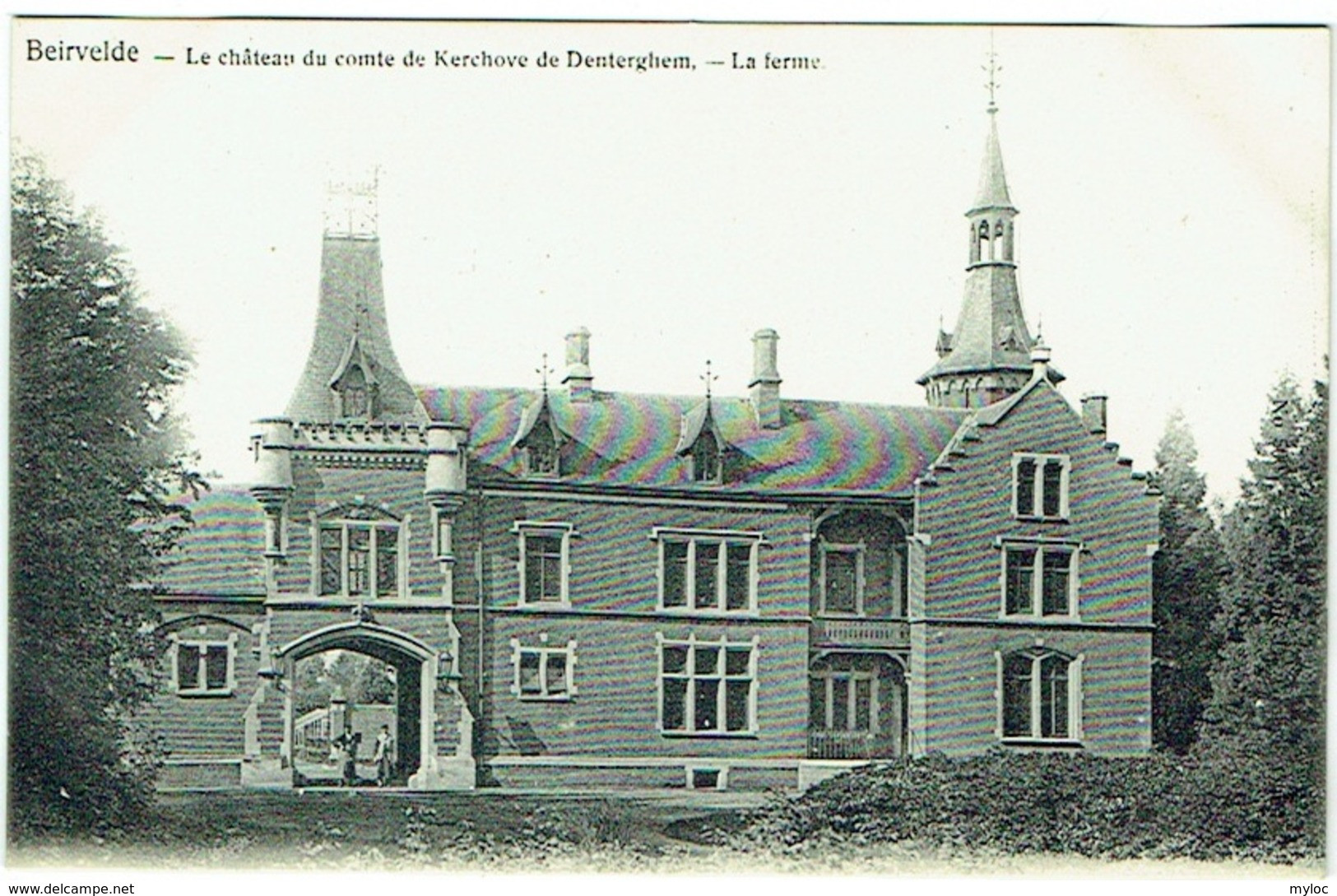 Beirvelde. Château Du Comte De Kerchove De Denterghem.  La Ferme. - Lochristi