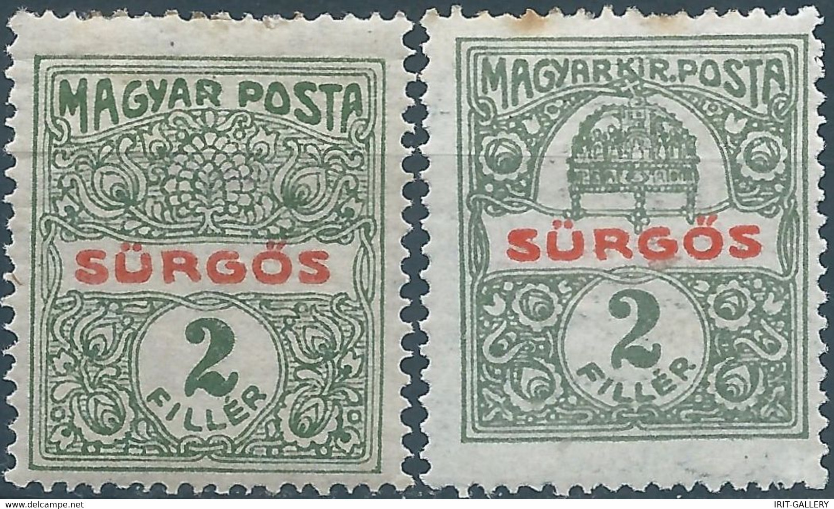 Hungary,MAGYAR POSTA 1916 Express Stamp  2f ,Mint - Neufs