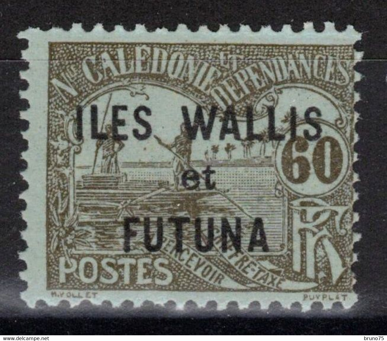 Wallis Et Futuna - YT Taxe 7 * MH - 1920 - Timbres-taxe