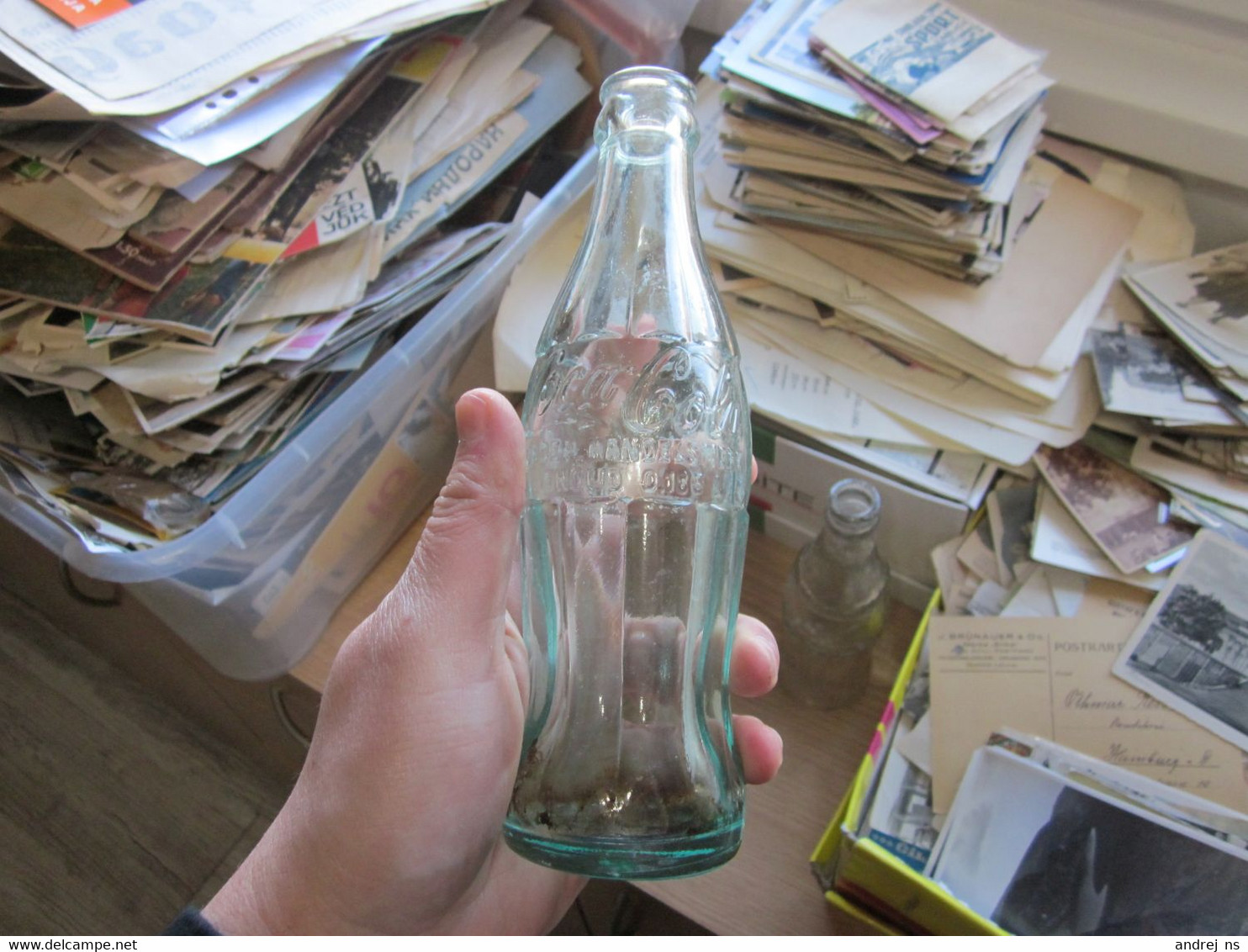 Old Coca Cola Bottles Gedep Handelsmerk Inhoud 0.185 L Limonade Gazeuse Coffeinehoudend 38 G B Fles Beschernd - Botellas
