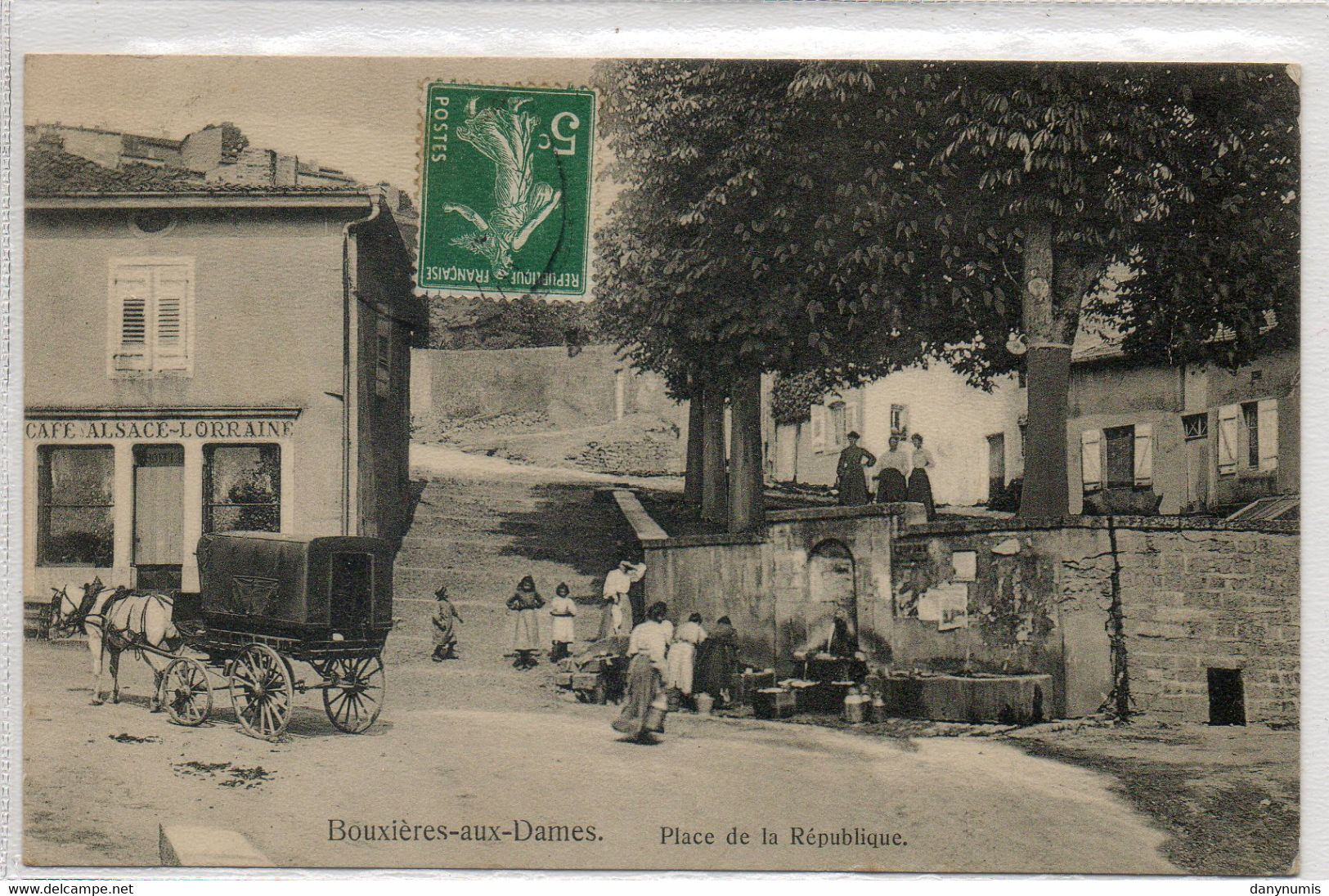 54   BOUXIERES Aux DAMES      Place De La République - Sonstige & Ohne Zuordnung