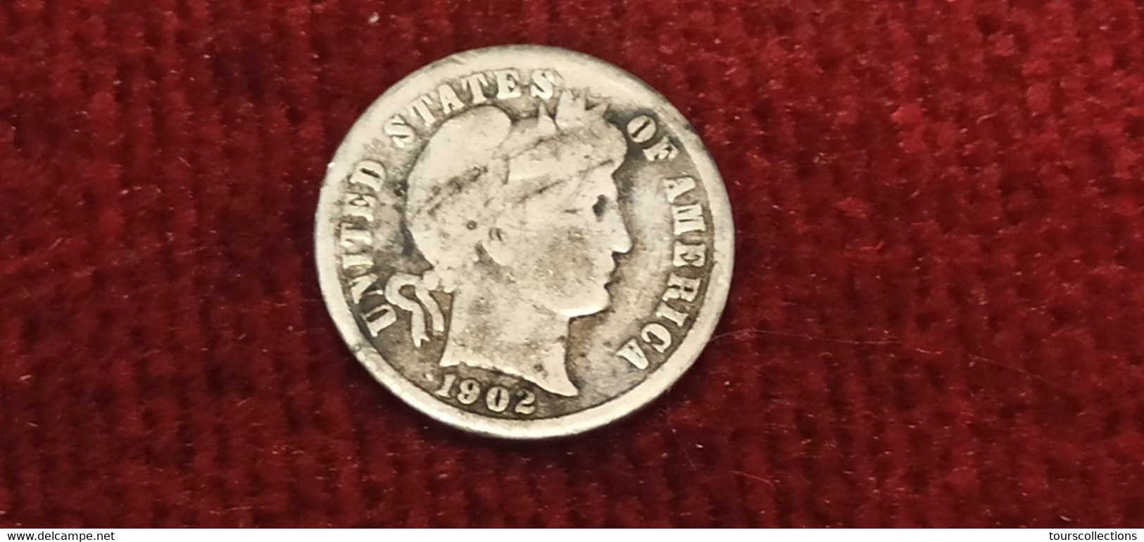 USA DIME BARBER 1902 ARGENT - 1892-1916: Barber