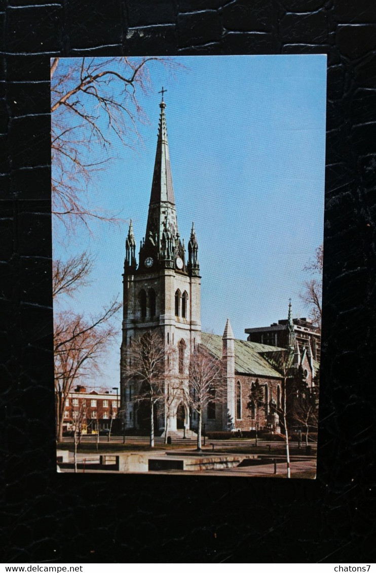 E 4 - Québec - Trois-Rivières - La Cathédrale, De Style Gothique, Consacrée En 1858, Renommée Pour Ses... - Trois-Rivières