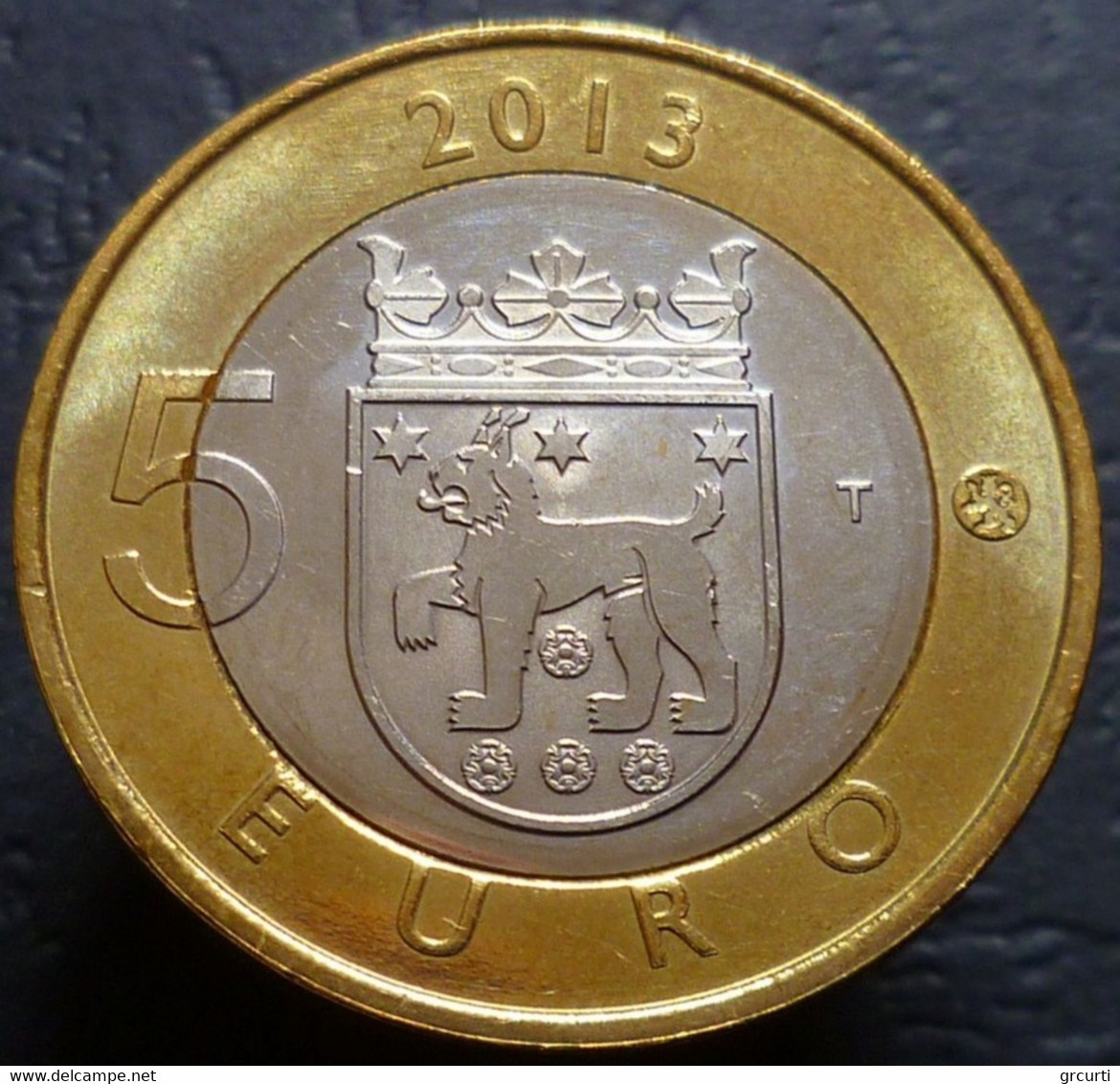 Finlandia - 5 Euro 2013 - Province: Tavastia - KM# 197 - UNI 6-13 Cu - Finlande