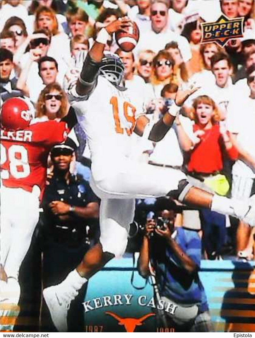 ► KERRY CASH   (Tight End) University Of Texas Football - 2011 Upper Deck - 2000-Hoy