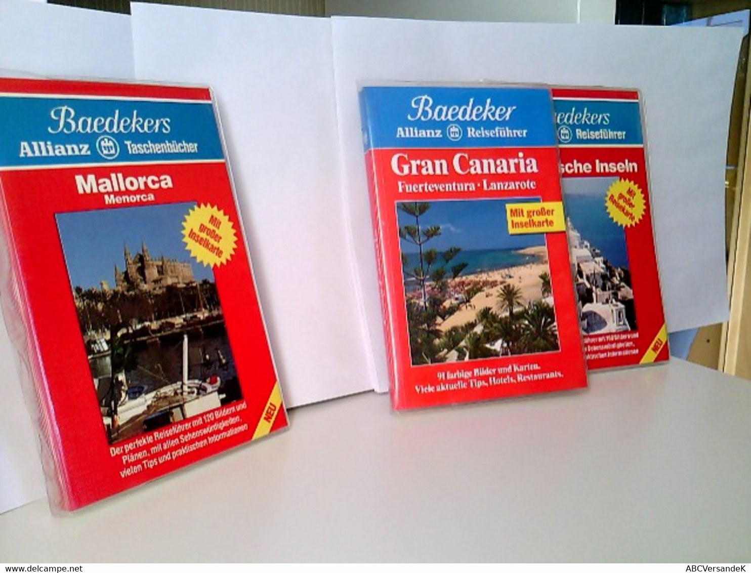 Konvolut Von Baedeker Reiseführer: Mallorca, Menorca 1987 - Gran Canaria 1994 - Griechische Inseln 1987. - Sonstige & Ohne Zuordnung