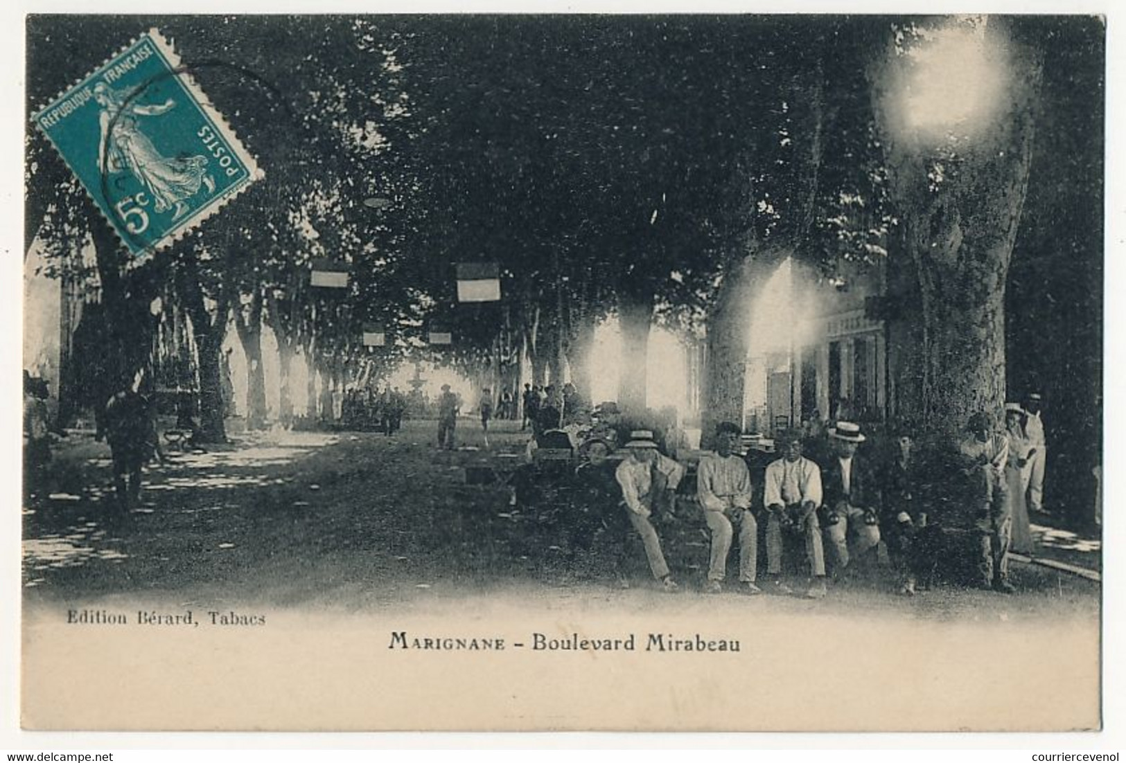 CPA - MARIGNANE (B Du R) - Boulevard Mirabeau - Marignane