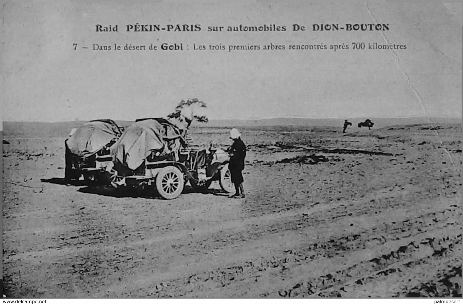 RAID  PARIS - PEKIN - 3  Cartes -- Sur Automobiles De DION BOUTON - Otros & Sin Clasificación