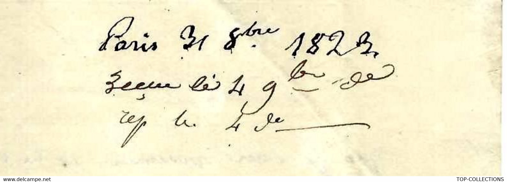 1823 Paris De Kerversau  + Joly Du Sabla Nérac => Foache Le Havre COLONIES NEGOCE ST DOMINGUE ESCLAVAGE TRAITE NEGRIERE - Historische Dokumente