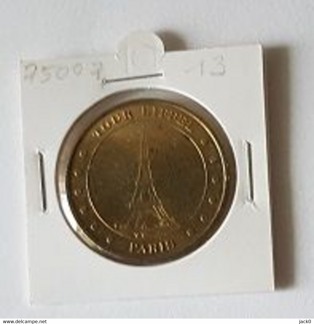 Médaille Touristique  Monnaie  De  Paris  2005, Ville  PARIS,TOUR  EIFFEL  ( 75 ) - 2005