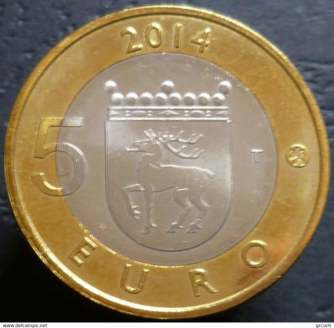 Finlandia - 5 Euro 2014 - Animali Delle Province: Aland - KM# 209 - UNI 3-14 Cu - Finlande