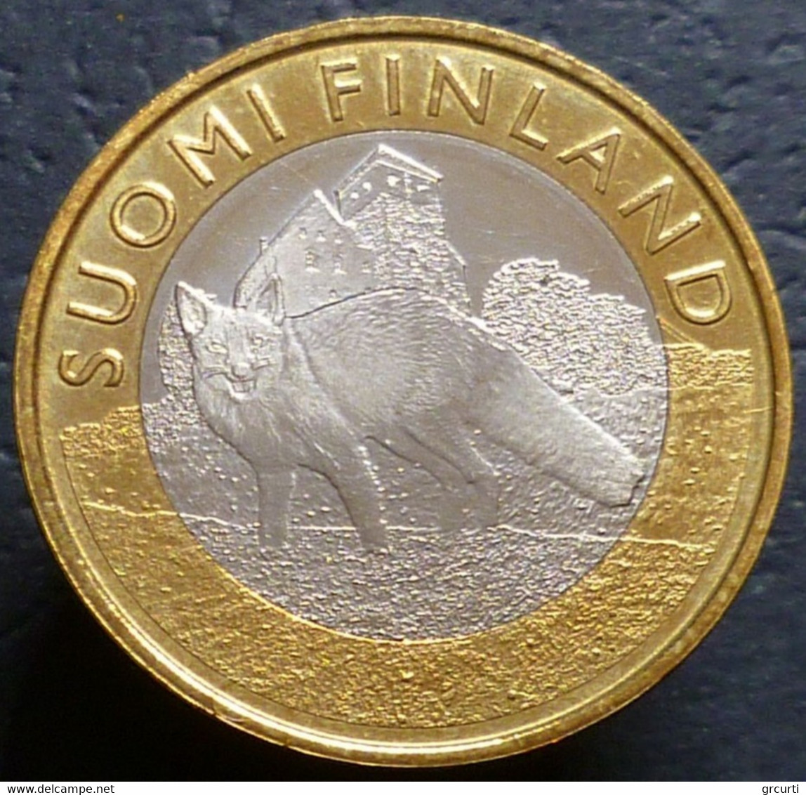 Finlandia - 5 Euro 2014 - Animali Delle Province: Finland Proper - KM# 210 - UNI 4-14 Cu - Finlande