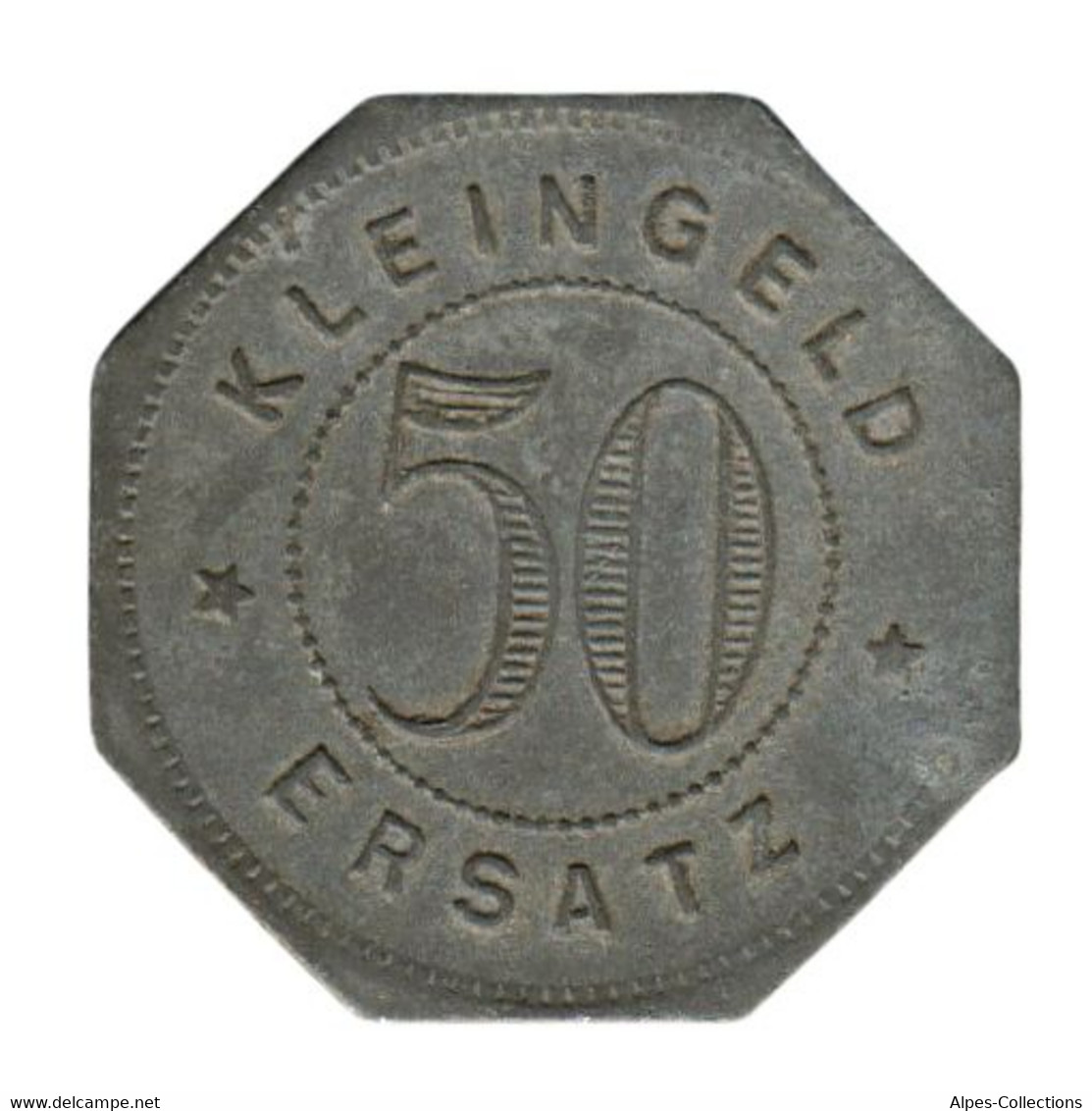 ALLEMAGNE - HERRENBERG - 50.1 - Monnaie De Nécessité - 50 Pfennig 1917 - Monétaires/De Nécessité