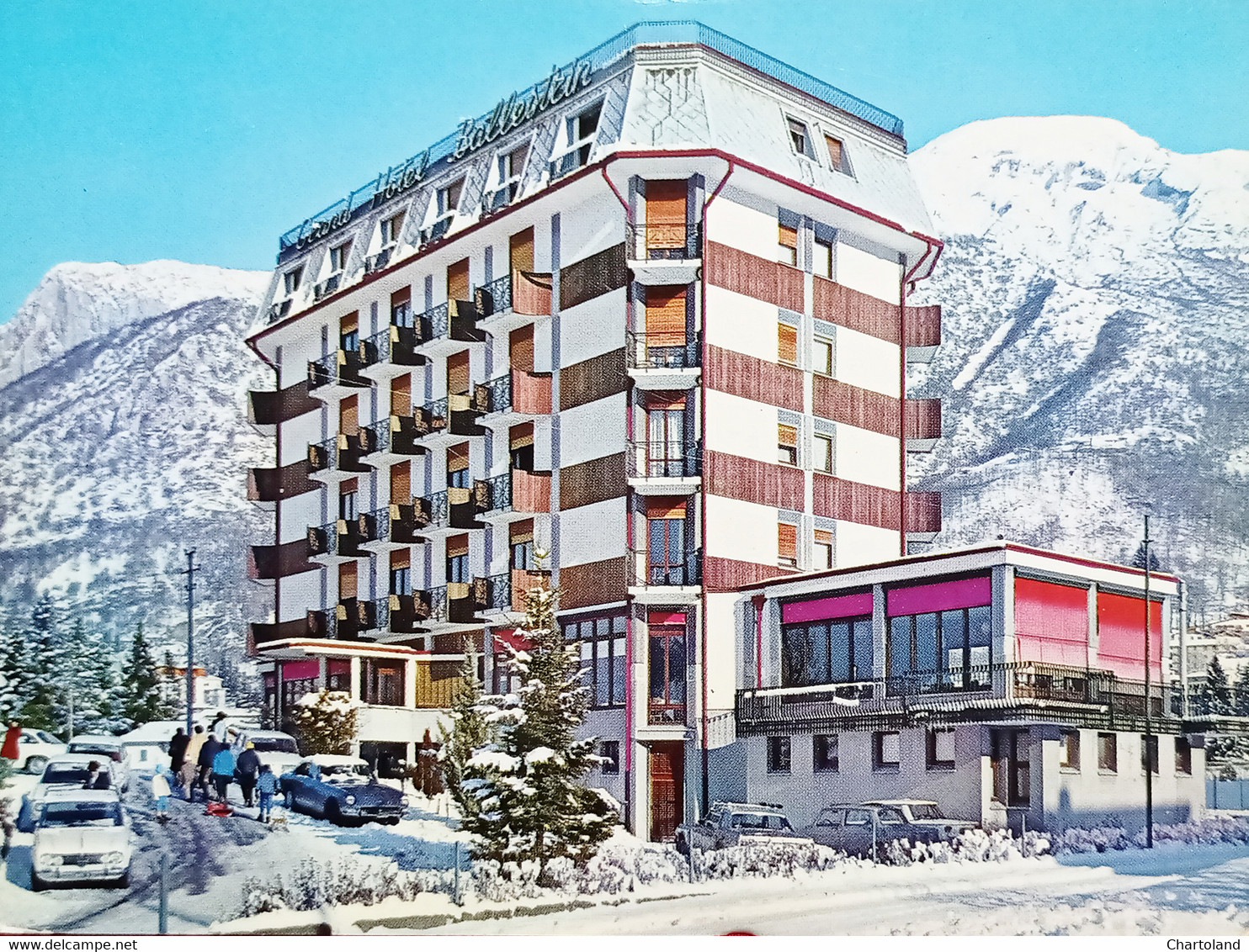 Cartolina - Grand Hotel Ballestrin - Barzio - 1965 Ca. - Lecco