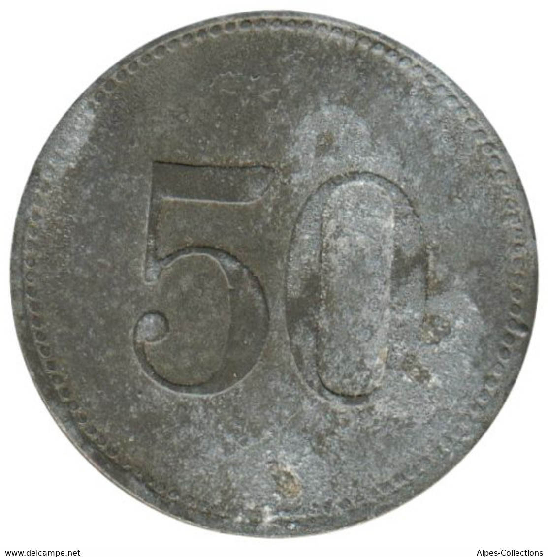 ALLEMAGNE - HERSBRUG - 50.1 - Monnaie De Nécessité - 50 Pfennig 1917 - Noodgeld