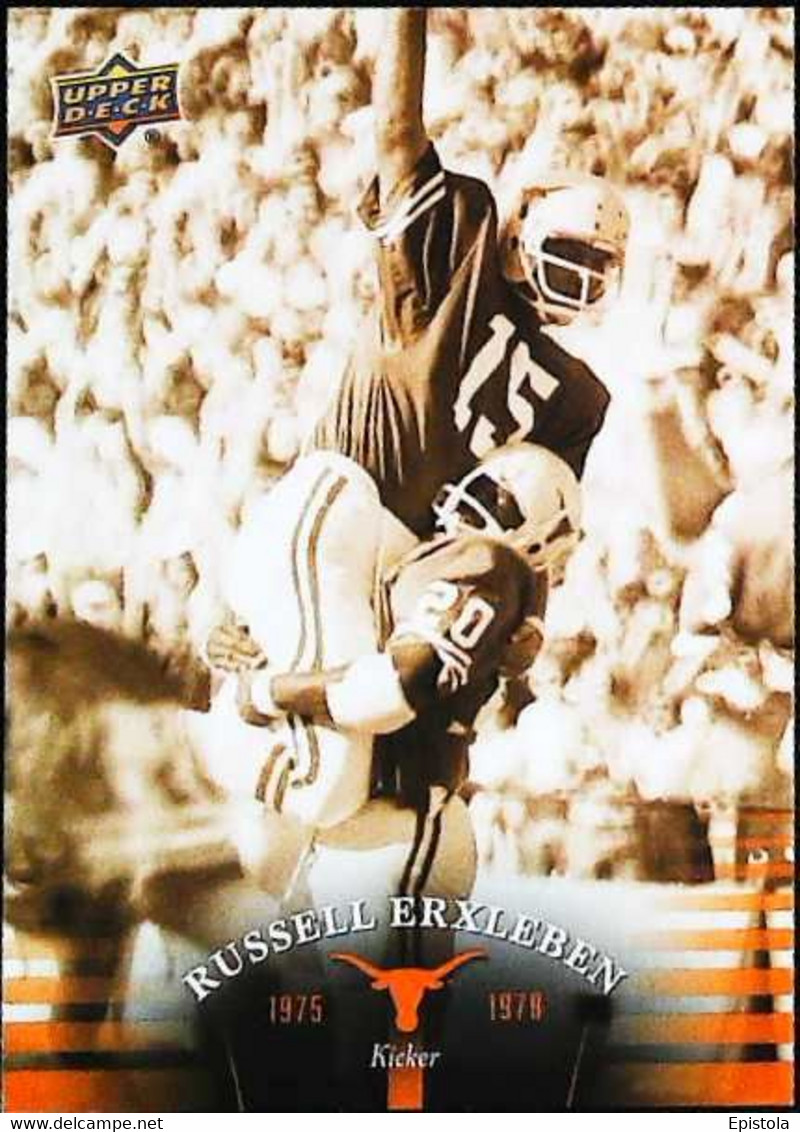 ► RANDY McEACHERN   (Kicker)      University Of Texas Football - 2011 Upper Deck - 2000-Hoy