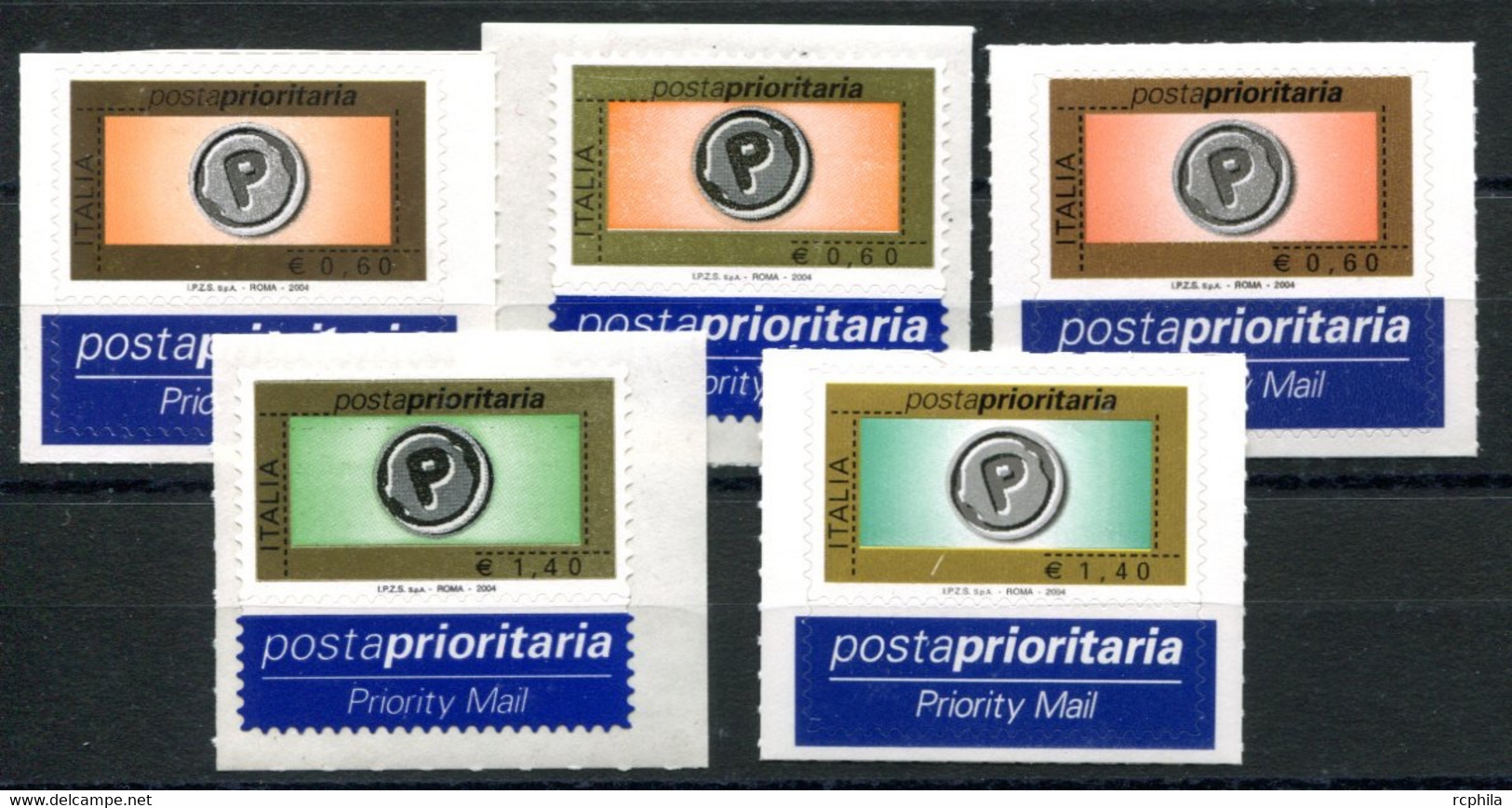 RC 22056 ITALIE LOT DE TIMBRES A LA FACIALE NEUFS ** SANS CHARNIERES - 2001-10: Neufs