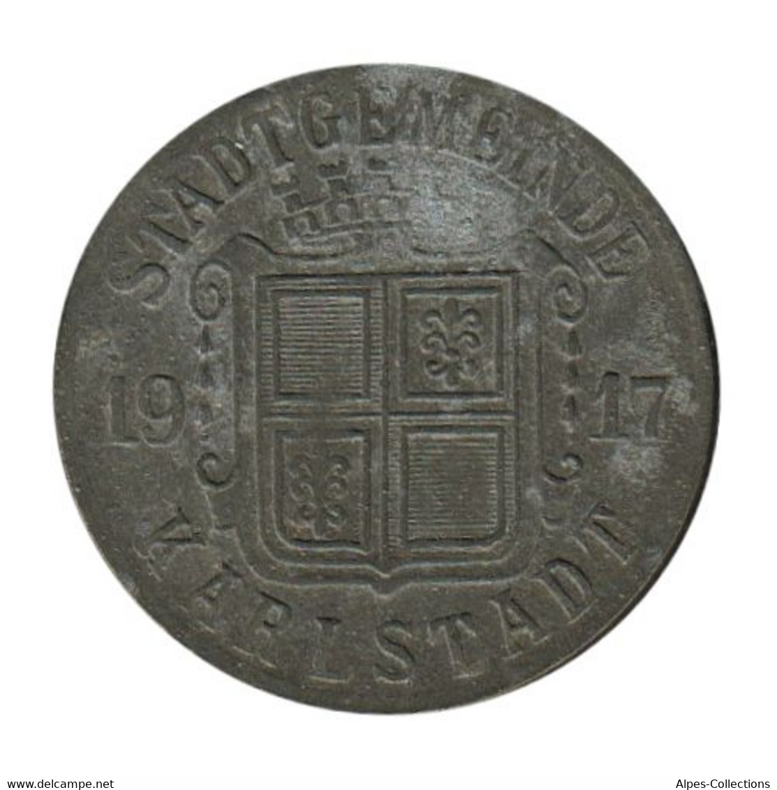 ALLEMAGNE - KARLSTADT - 05.1 - Monnaie De Nécessité - 5 Pfennig 1917 - Monétaires/De Nécessité
