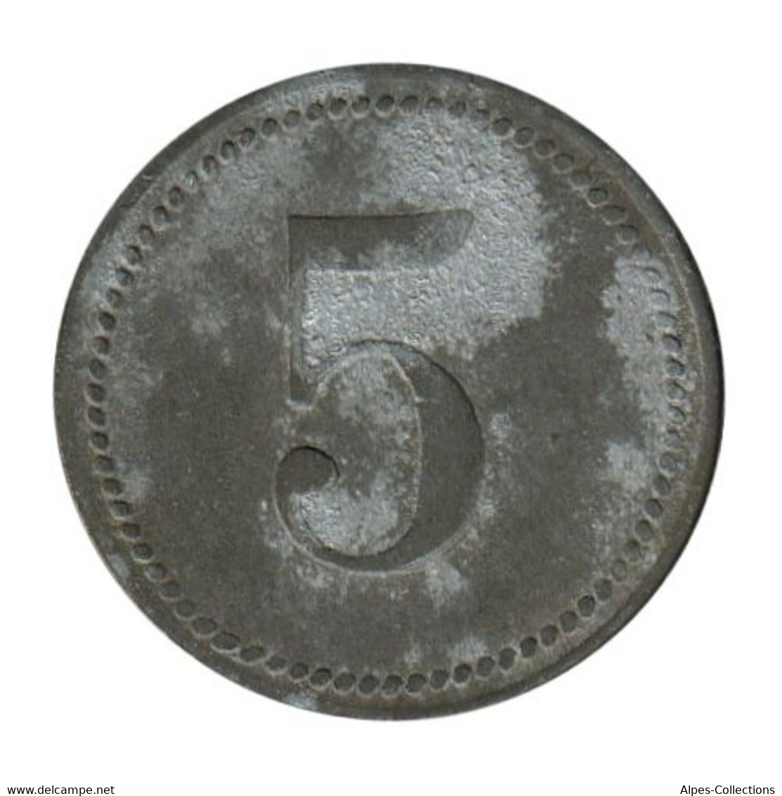 ALLEMAGNE - KARLSTADT - 05.1 - Monnaie De Nécessité - 5 Pfennig 1917 - Monétaires/De Nécessité