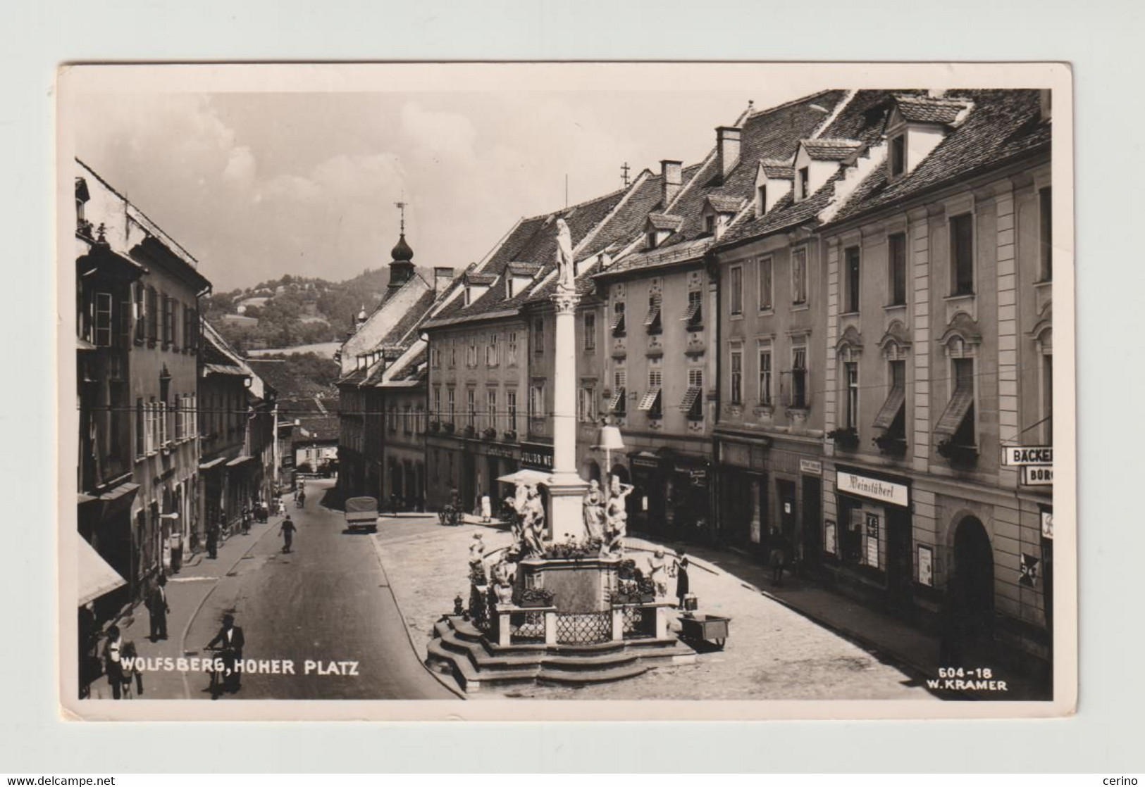 WOLFSBERG:  HOHER  PLATZ  -  PHOTO  -  KLEINFORMAT - Wolfsberg