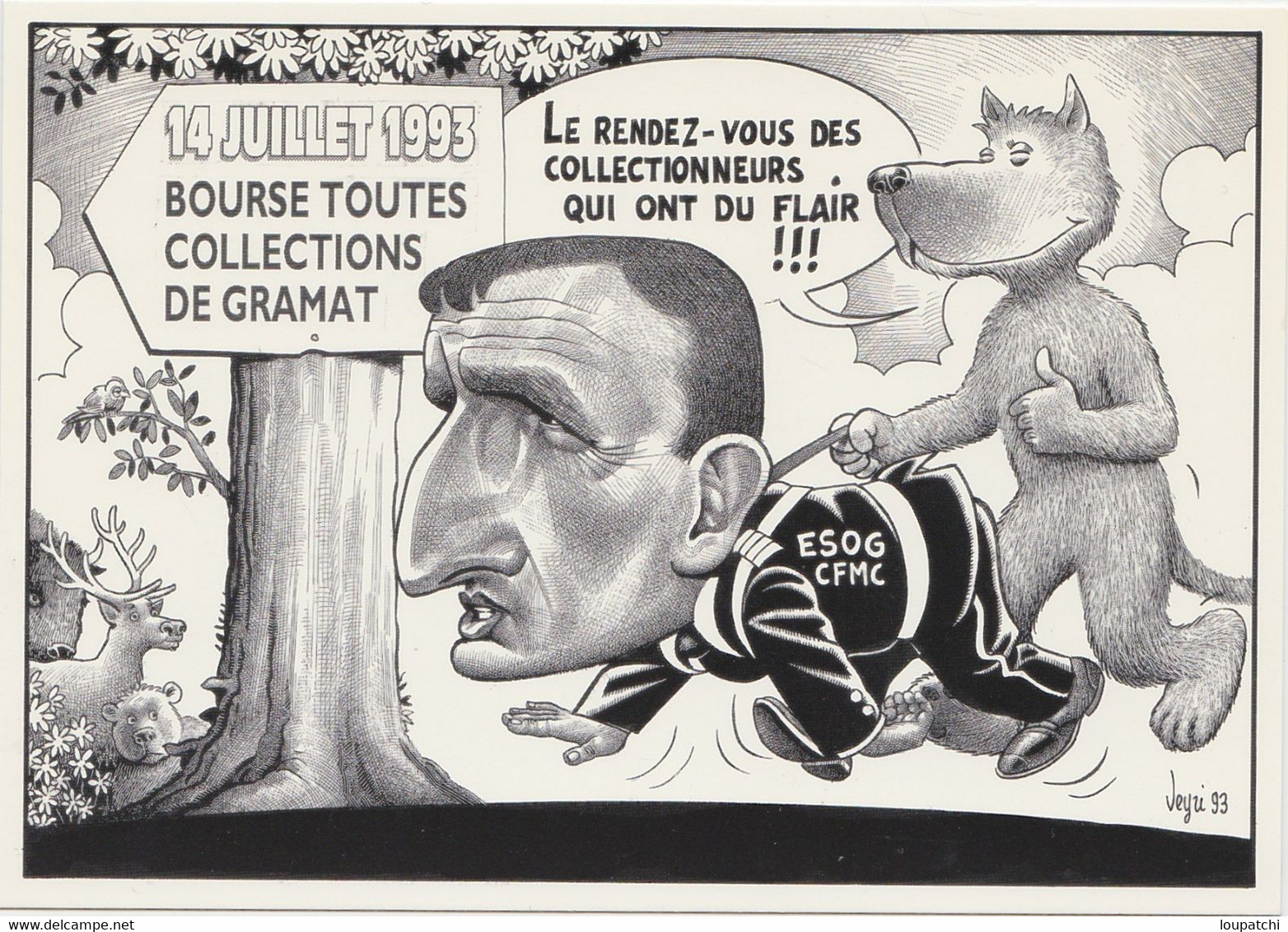 1993 Bernard VEYRI 10 E Salon Des Collectionneurs De GRAMAT - Veyri, Bernard