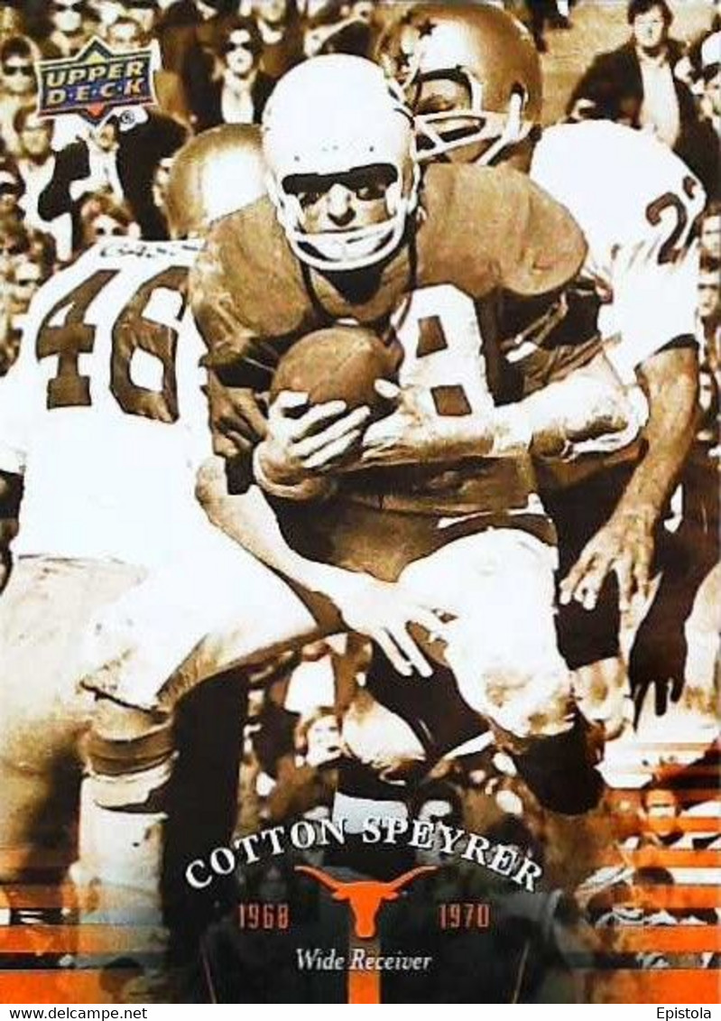 ►  COTTON SPEYRER     (Quaterback)      University Of Texas Football - 2011 Upper Deck - 2000-Hoy