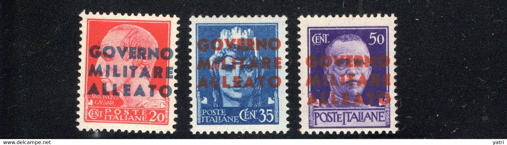 Anglo-americana Di Napoli (1944) - Francobolli Soprastampati ** - Britisch-am. Bes. Neapel