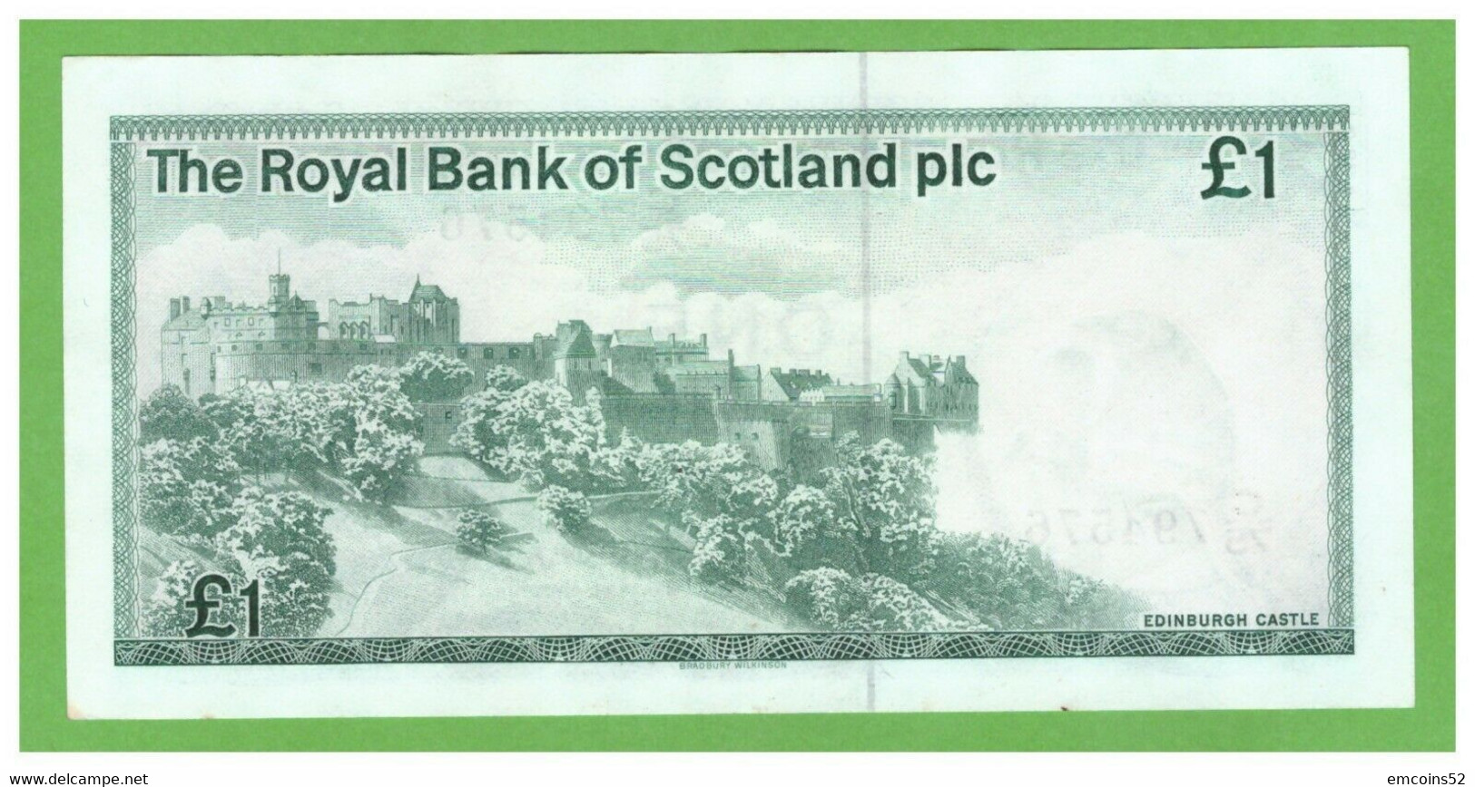 SCOTLAND 1 POUND 1983  P-341b  XF - 1 Pound