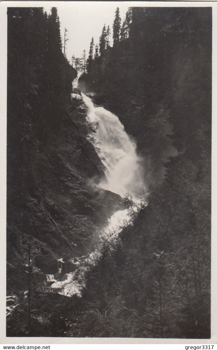 A6870) Wasserfall Bei MARIAHILF - ST. JAKOB In DEFEREGGENTAL - Sehr Alt !! 1931 - Defereggental