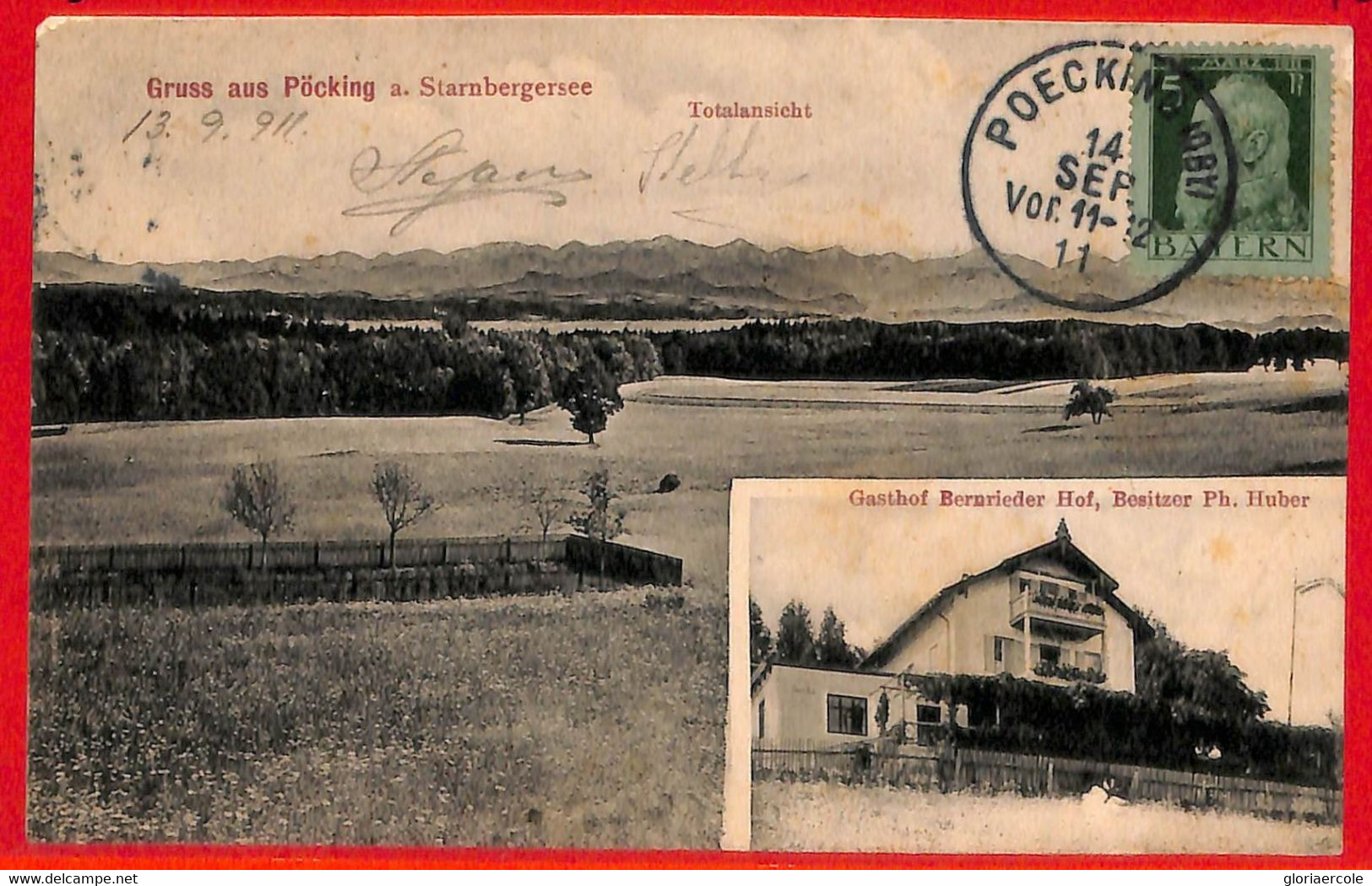 Aa7922  - Ansichtskarten VINTAGE POSTCARD: GERMANY Deutschland - Pocking 1911 - Pocking