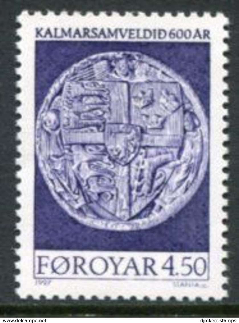 FAROE ISLANDS 1997 600th Anniversary Of Kalmar Union MNH / **.  Michel 317 - Féroé (Iles)