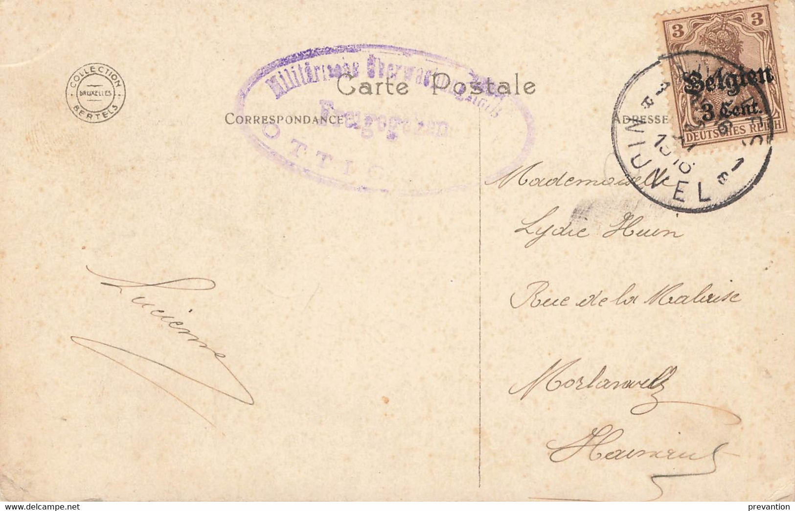 NIVELLES - PAYSAGE - Carte Circulé En 1916 Sous Occupation Allemande - Nijvel