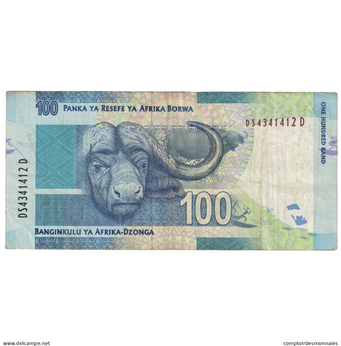 Billet, Afrique Du Sud, 100 Rand, Undated (2012), KM:136, TTB+ - Afrique Du Sud