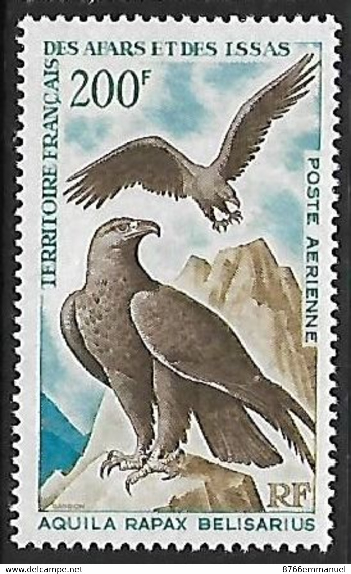 AFARS ET ISSAS AERIEN N°56 N** - Unused Stamps