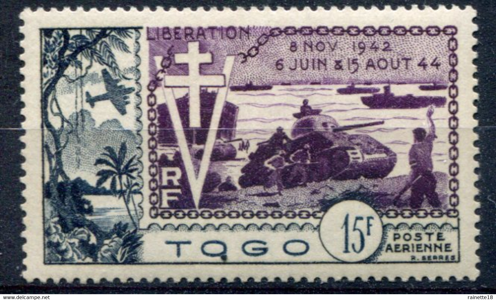 Togo      PA  22 * - Unused Stamps