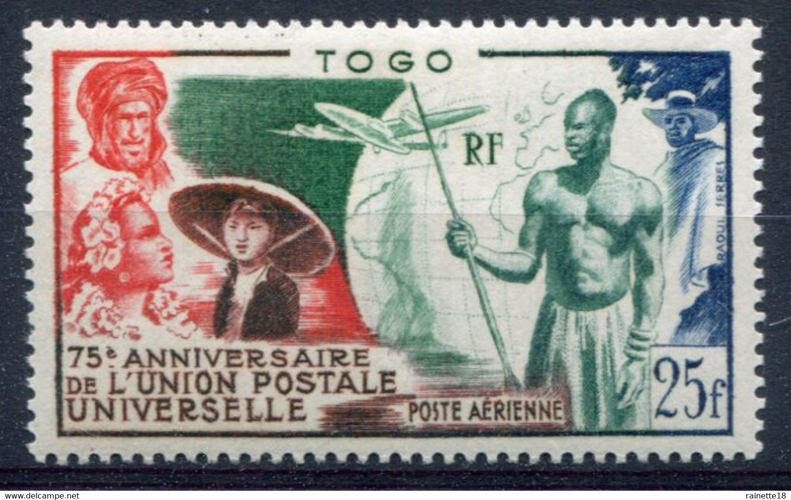 Togo      PA  21 * - Unused Stamps