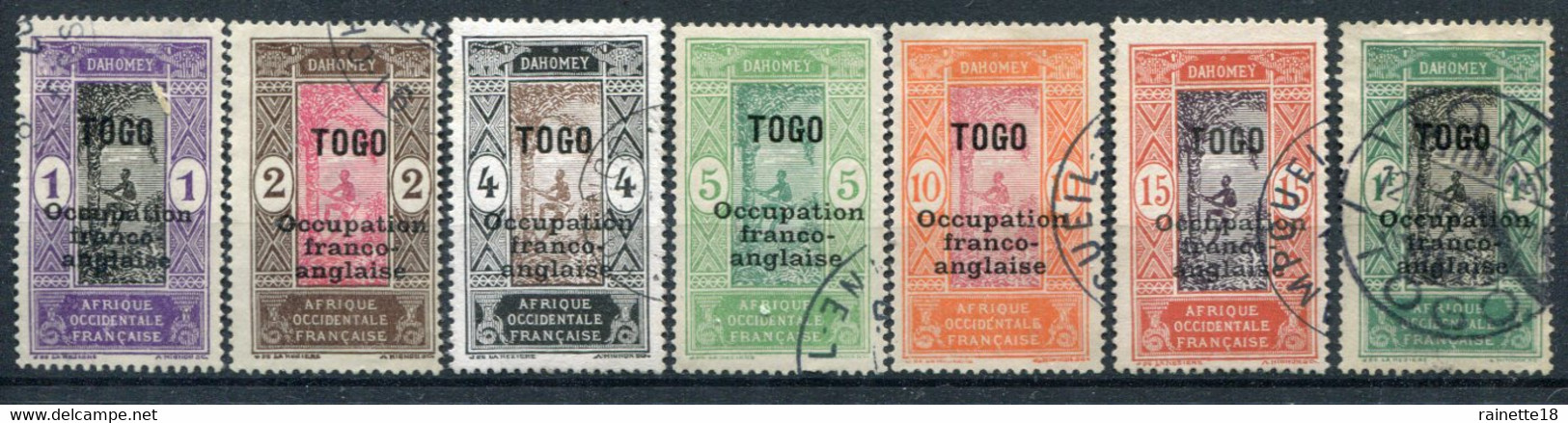 Togo         84/89 + 98 Oblitérés - Used Stamps