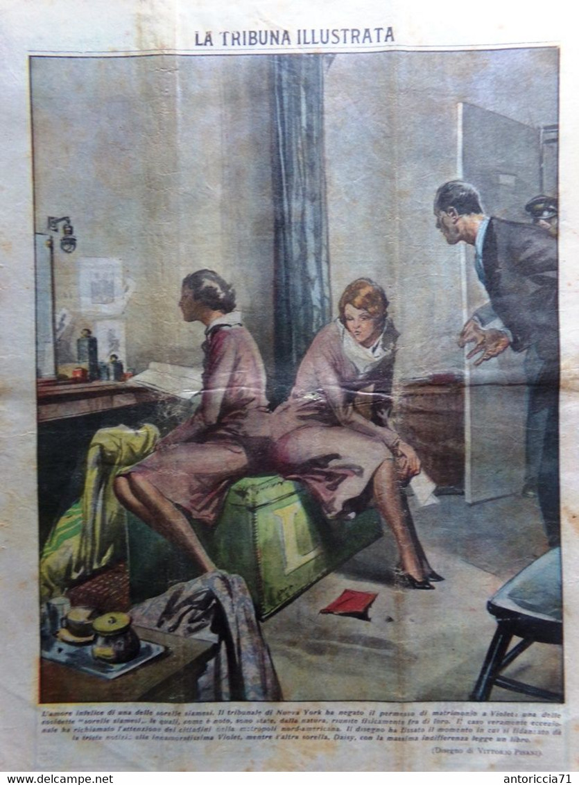 La Tribuna Illustrata 22 Luglio 1934 Duce Frumento Grotte Postumia Tokyo Tiepolo - Autres & Non Classés