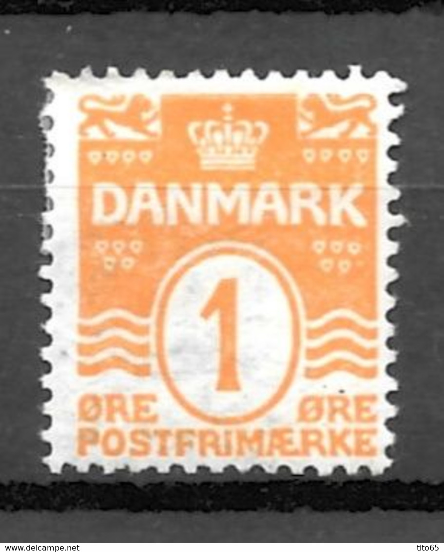 AFA # 42  Denmark    MNH**    1905    (12 3/4) - Nuovi