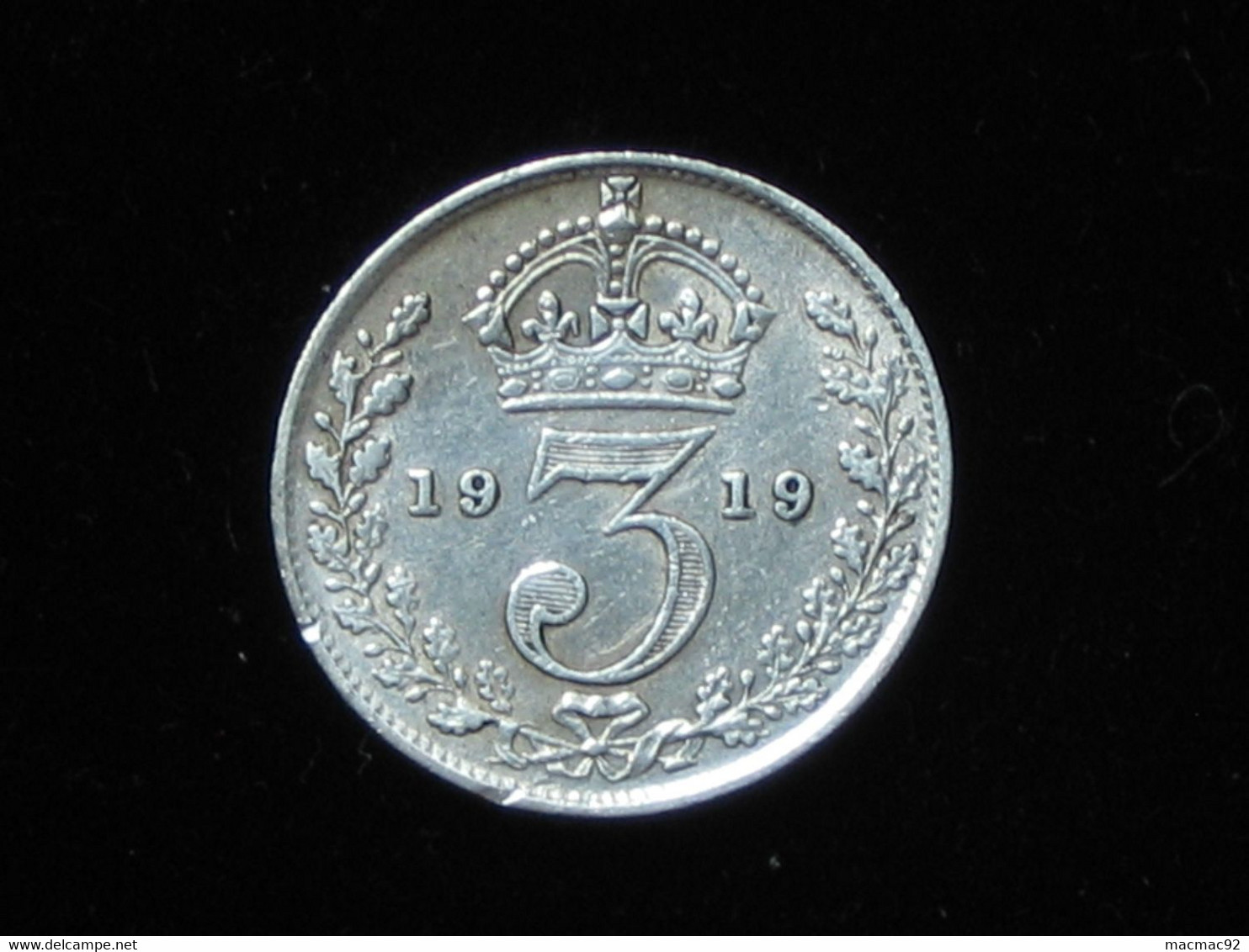 Grande Bretagne  - 3 Pence 1919  VICTORIA - Great Britain  ***** EN ACHAT IMMEDIAT ***** - Other & Unclassified