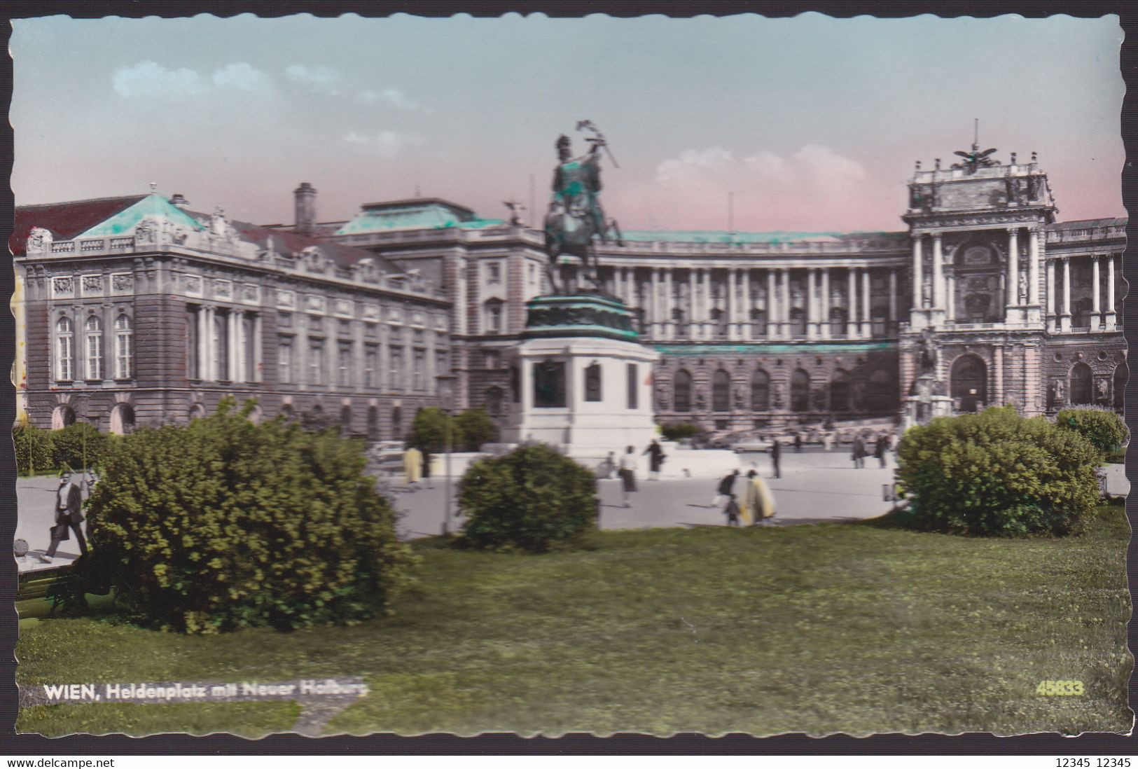 Wien, Heldenplatz Mit Neuer Hofburg - Sonstige & Ohne Zuordnung