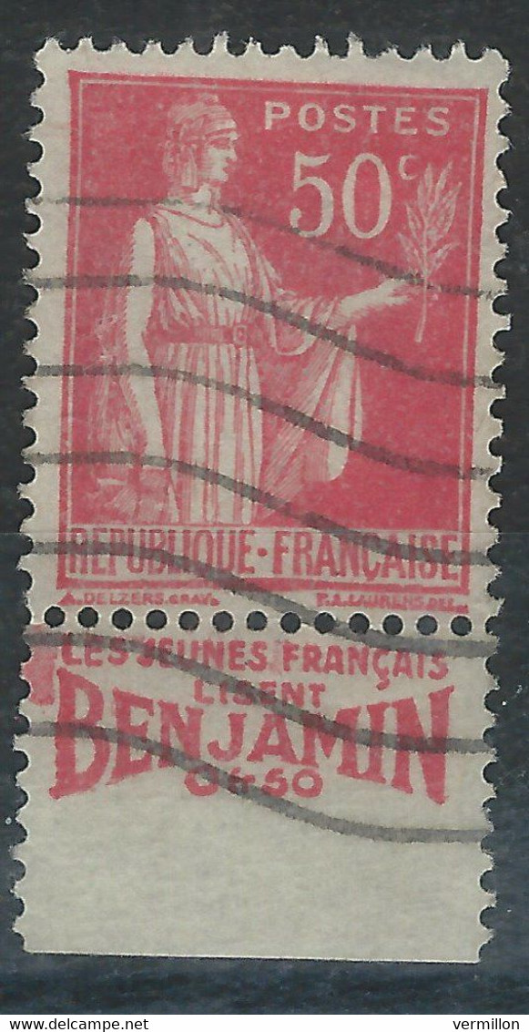 PII-/-005- N° 283a TYPE I, OBL. PUB " BENJAMIN  " ,VOIR IMAGES POUR DETAILS, IMAGE DU VERSO SUR DEMANDE, - Used Stamps